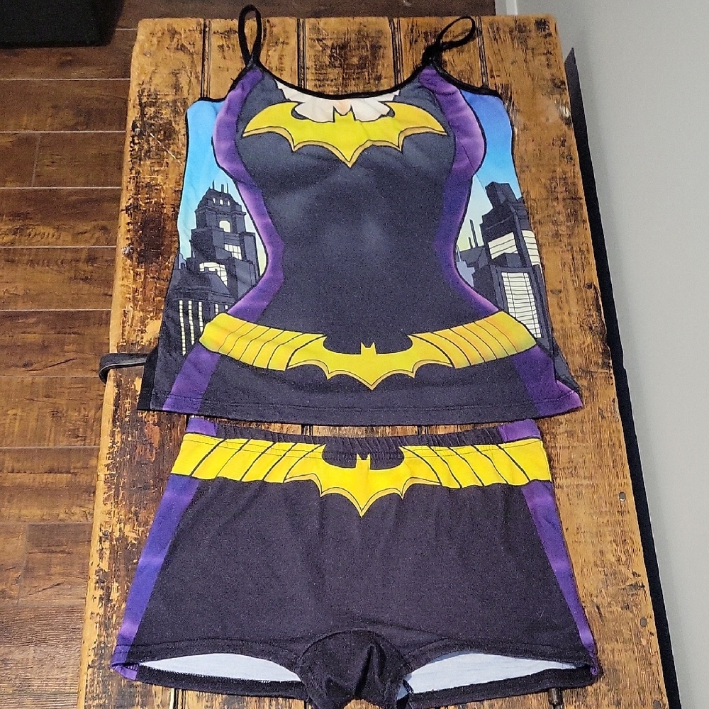 DC Comics Batman Logo Apparel with Black and Yellow